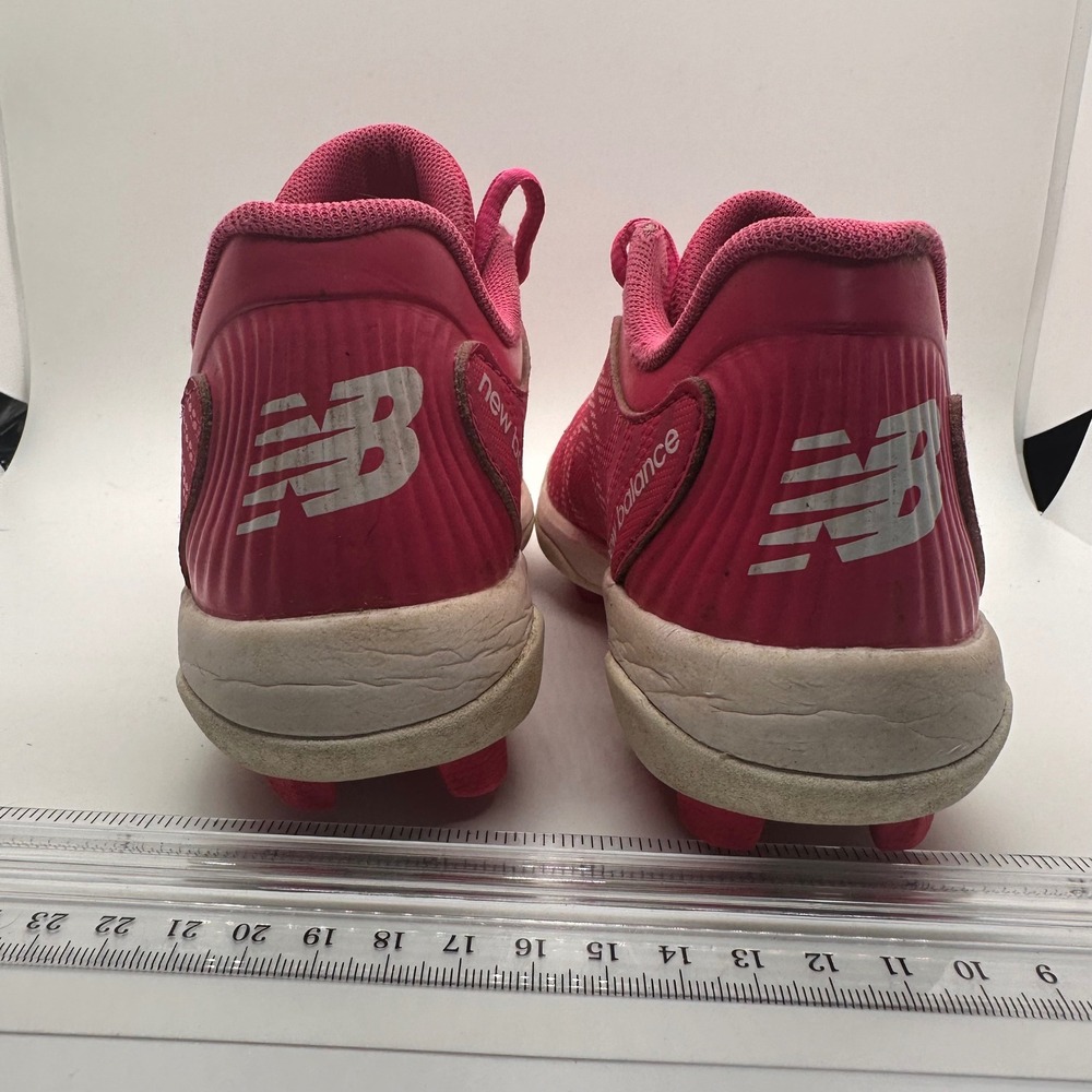 New Balance Turf Shoes‎ Pink Molded Cleats Soccer Baseball Girls Size 13 US - Picture 6 of 10